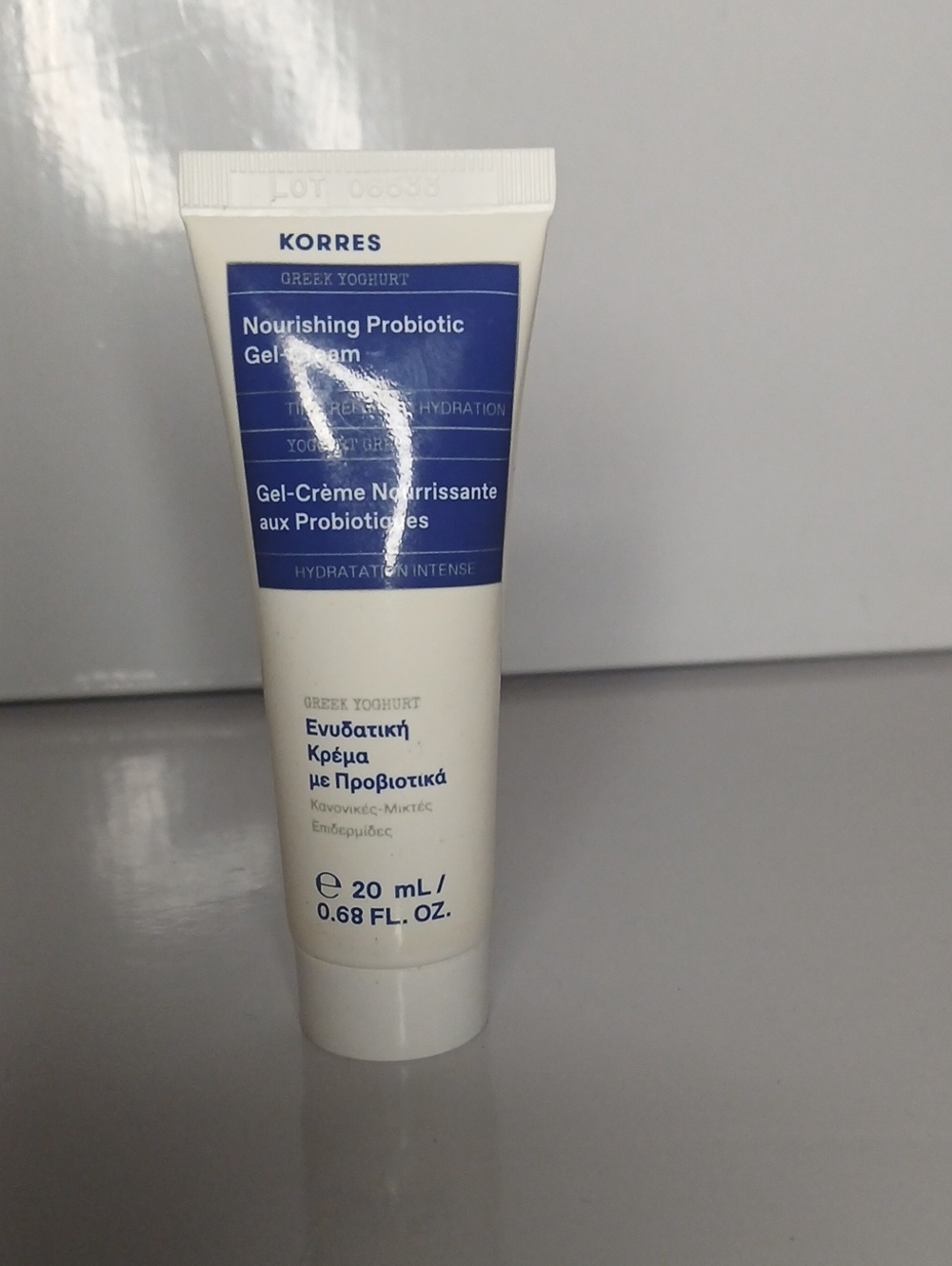 New SEALED Korres Day Cream Greek Yoghurt Nourishing Probiotic Gel-Cream 20 ML